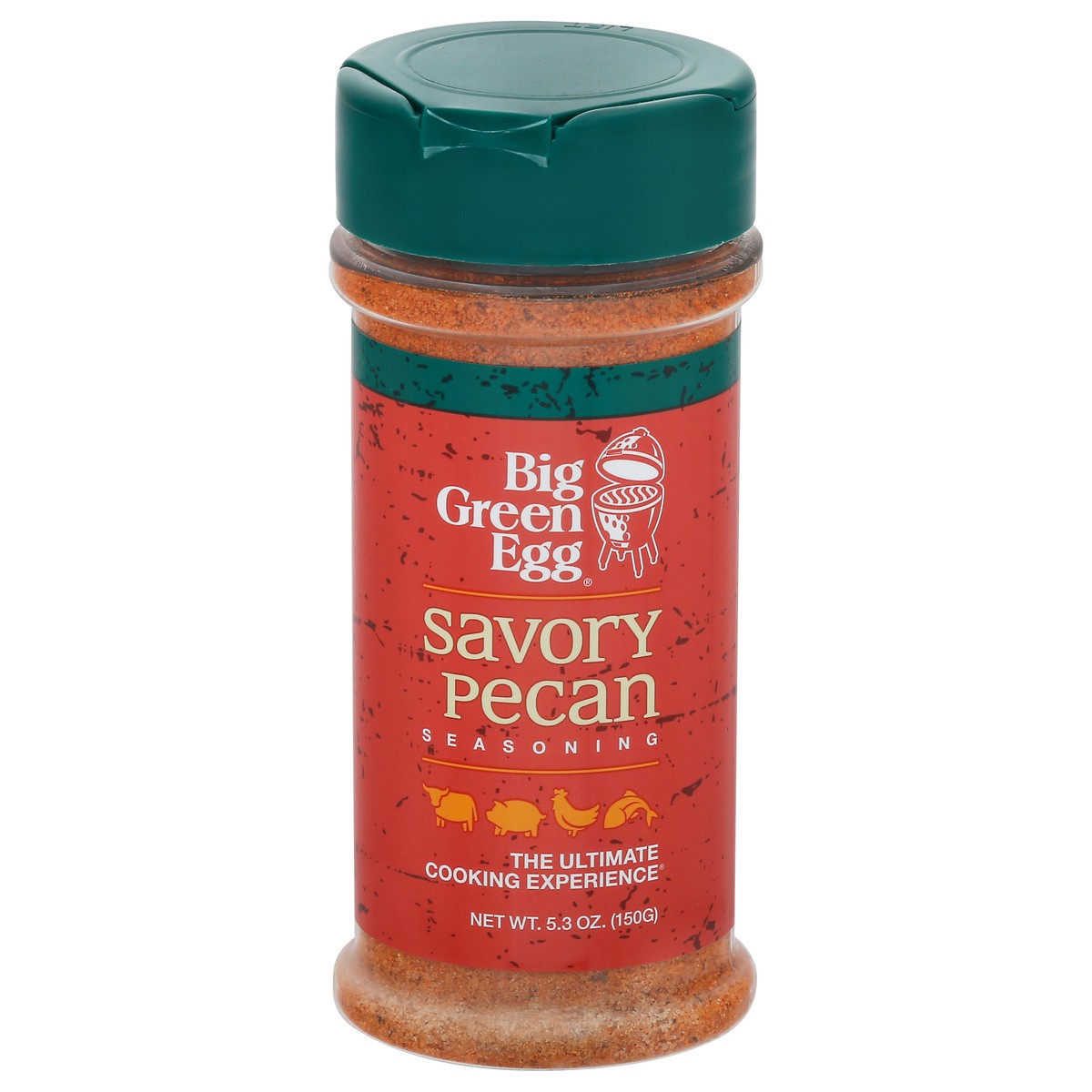 slide 2 of 12, Big Green Egg Savory Pecan Seasoning 5.3 oz Bottle, 5.3 oz