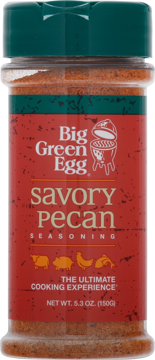 slide 8 of 12, Big Green Egg Savory Pecan Seasoning 5.3 oz Bottle, 5.3 oz