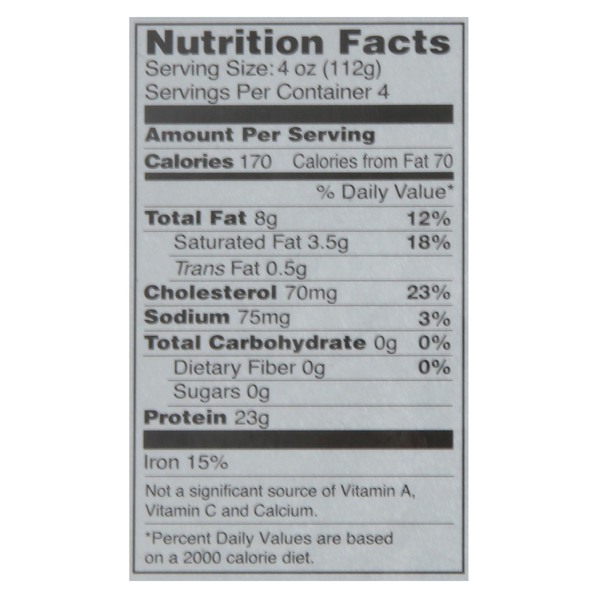 slide 6 of 6, Thomas Farms Organic Grass Fed 93% Lean / 7% Fat Ground Beef, 1 ct