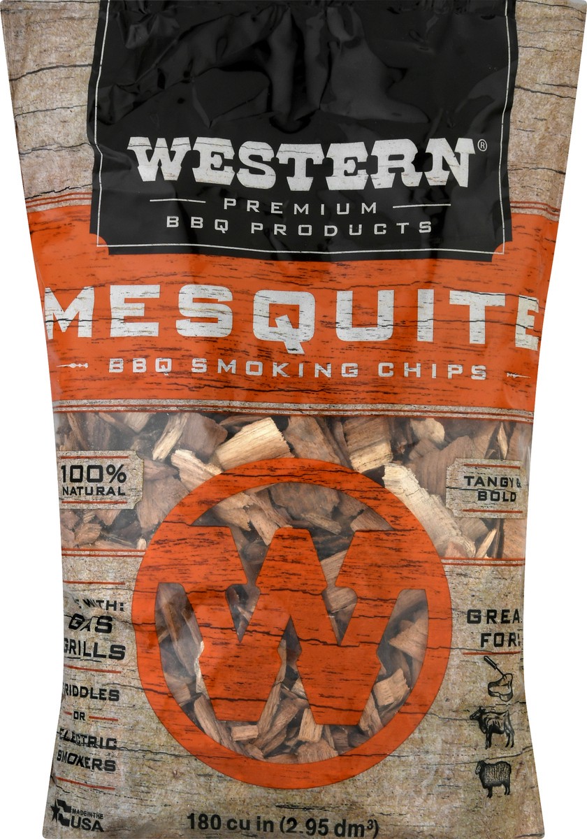 slide 3 of 11, Western Mesquite BBQ Smoking Chips 1 ea, 1 ct