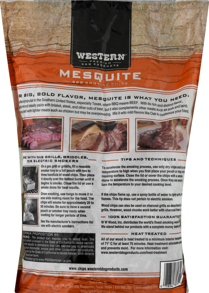 slide 6 of 11, Western Mesquite BBQ Smoking Chips 1 ea, 1 ct