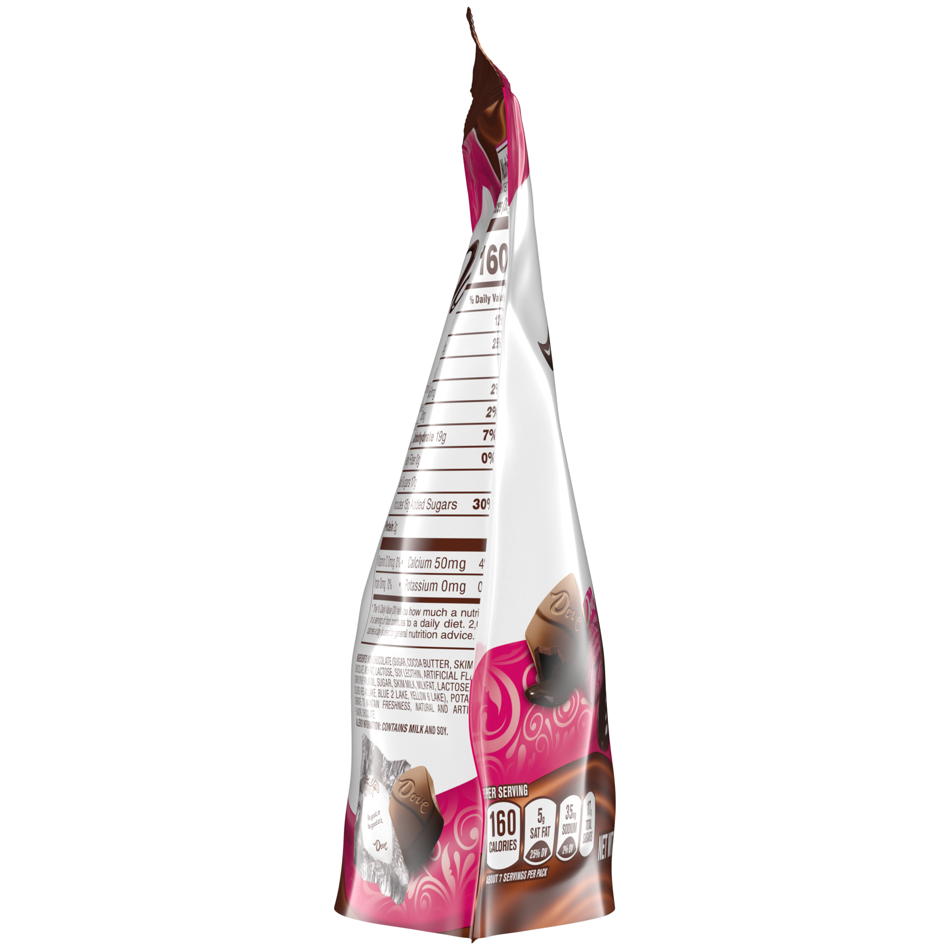 slide 4 of 5, Dove PROMISES Milk Chocolate Molten Lava Caramel Candy, 7.61 oz Bag, 7.61 oz