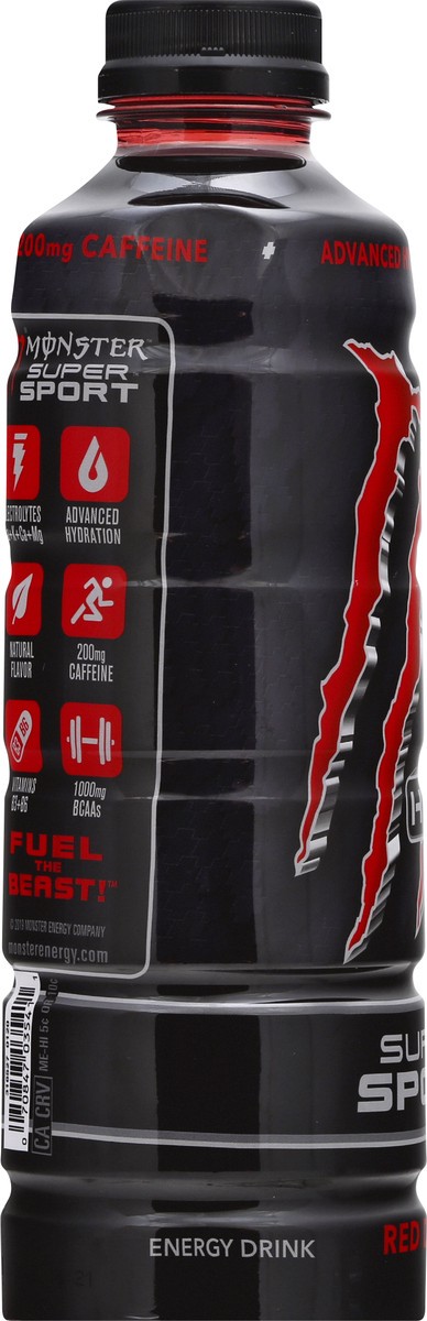 slide 9 of 13, Monster Super Sport Red Dawg Energy Drink - 25.4 fl oz, 25.4 fl oz