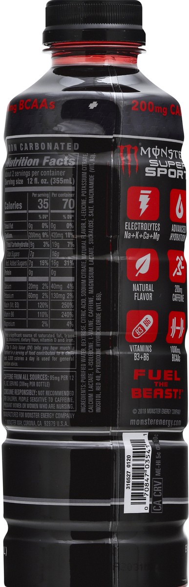 slide 11 of 13, Monster Super Sport Red Dawg Energy Drink - 25.4 fl oz, 25.4 fl oz