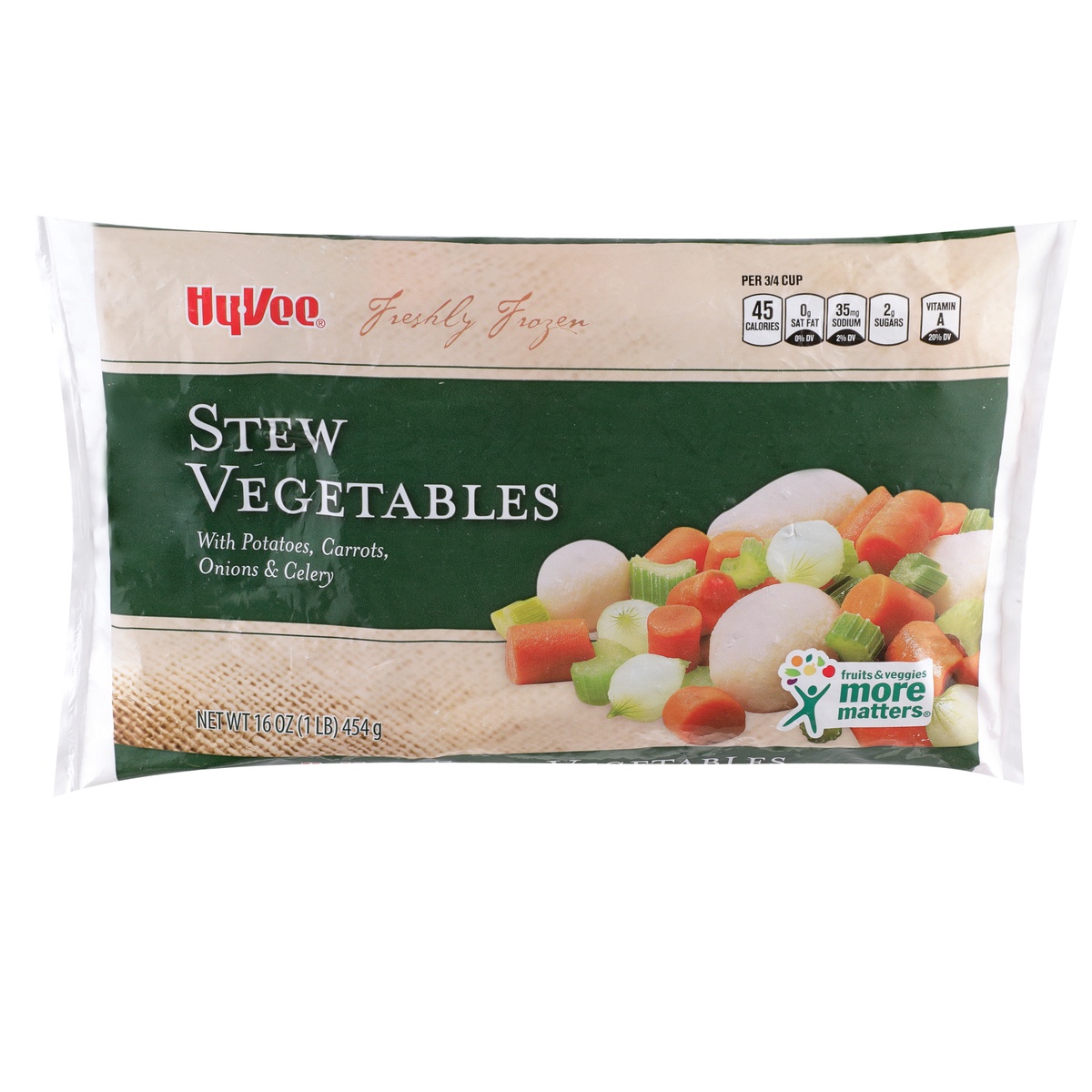 slide 1 of 1, Hy-vee Freshly Frozen Stew Vegetables With Potatoes, Carrots, Onions & Celery, 16 oz