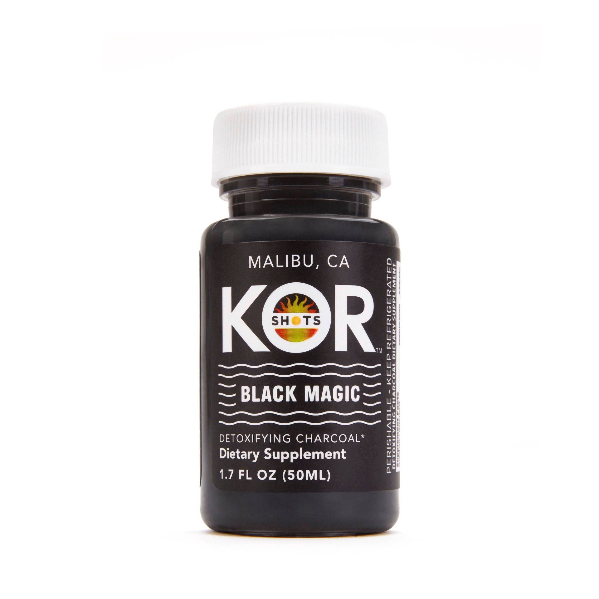 slide 1 of 6, Kor Shots Detoxifying Charcoal 1.7 oz, 1.7 oz