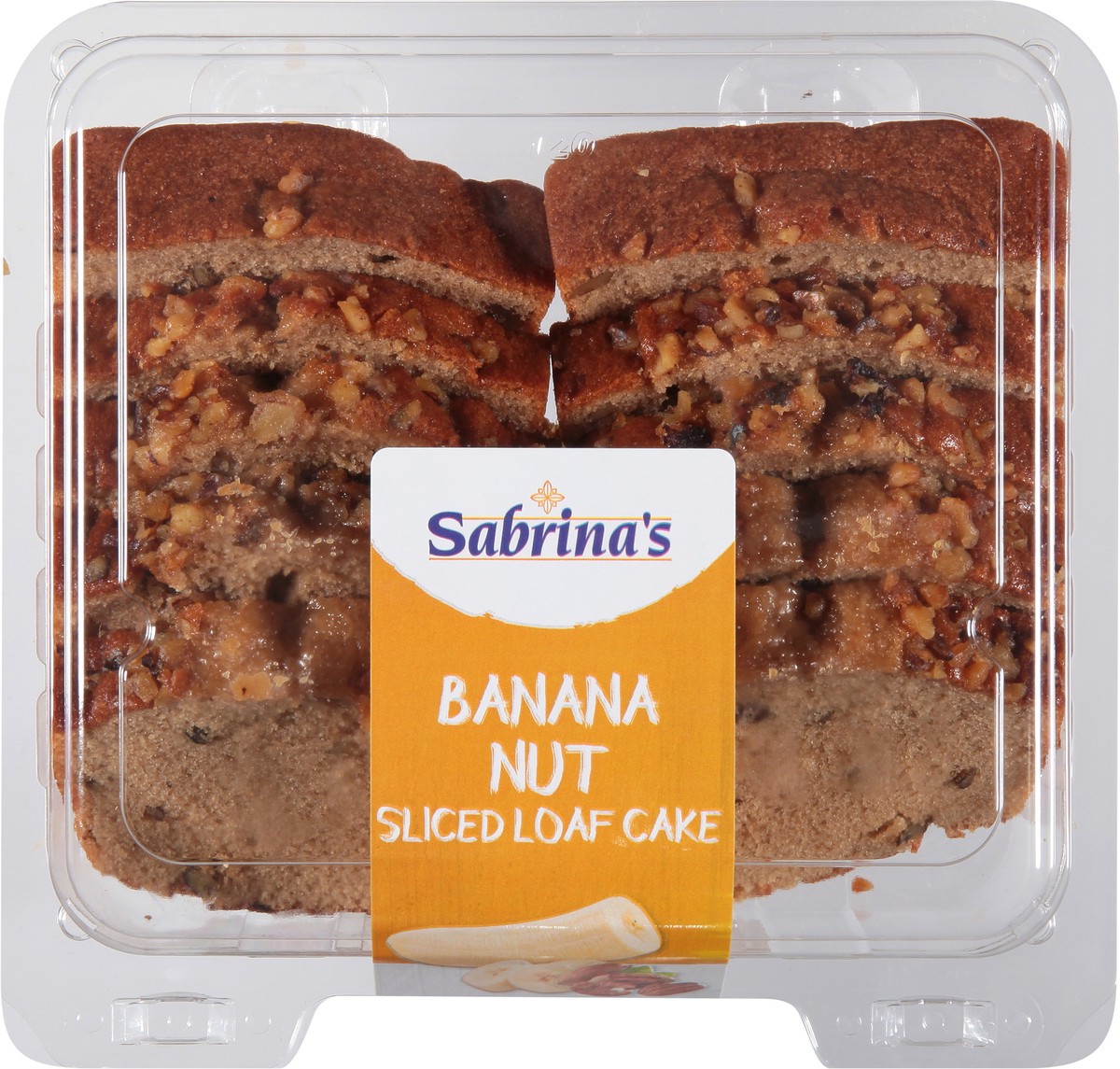 slide 3 of 12, Sabrina's Sliced Banana Nut Loaf Cake 14 oz, 14 oz