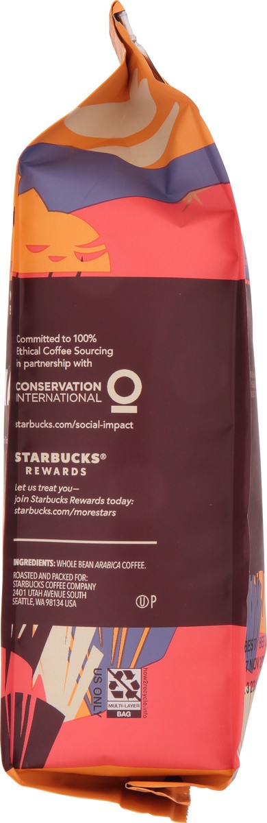 slide 4 of 9, Starbucks Medium Roast 100% Arabica Whole Bean Kenya Coffee 9 oz Bag, 9 oz