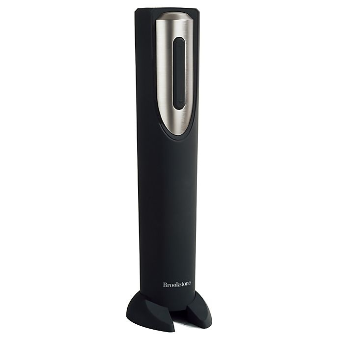 slide 1 of 2, Brookstone Broookstone Automatic Wine Opener - Black, 1 ct