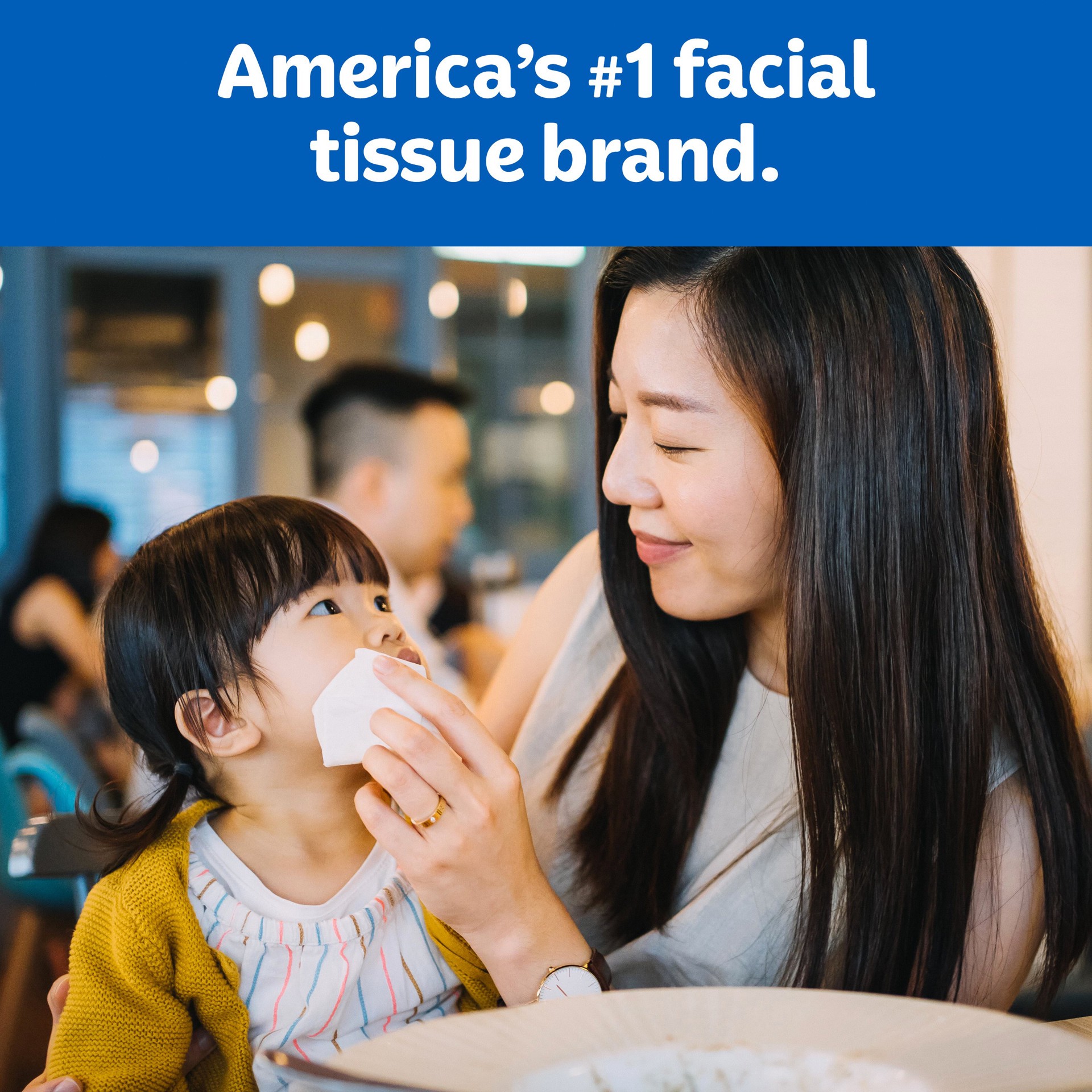 slide 2 of 5, Kleenex Trusted Care Facial Tissues, 3 Flat Boxes, 200 Tissues per Box, 2-Ply (600 Total Tissues), 3 ct