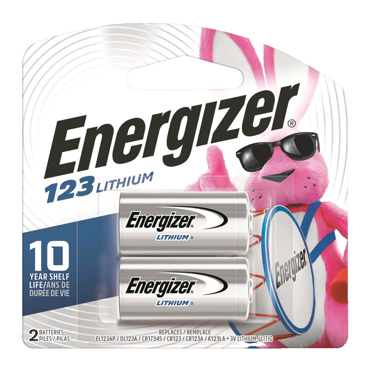 slide 1 of 1, Energizer Size 123 Photo Battery, 2 ct