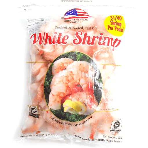 slide 1 of 1, Great American Cooked Shrimp 31/40 Count, 32 oz