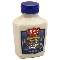 Dietz & Watson Deli Complements Smoky Horseradish Sauce 9 oz