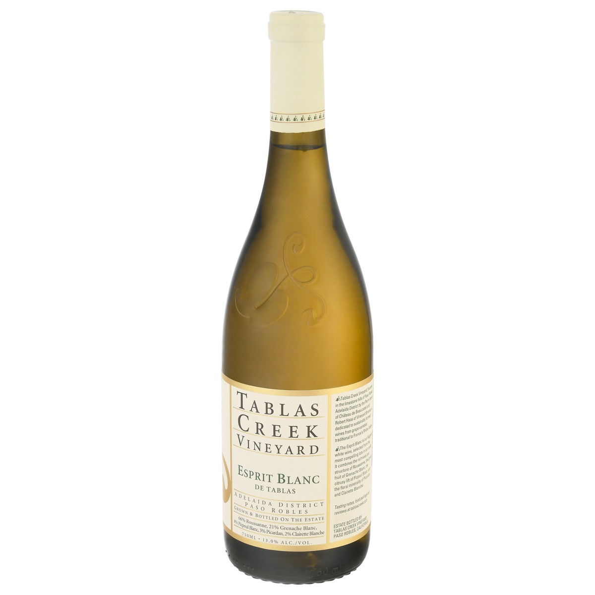 slide 9 of 9, Tablas Creek Vineyard Esprit De Beaucastel Blanc Wine, 750 ml