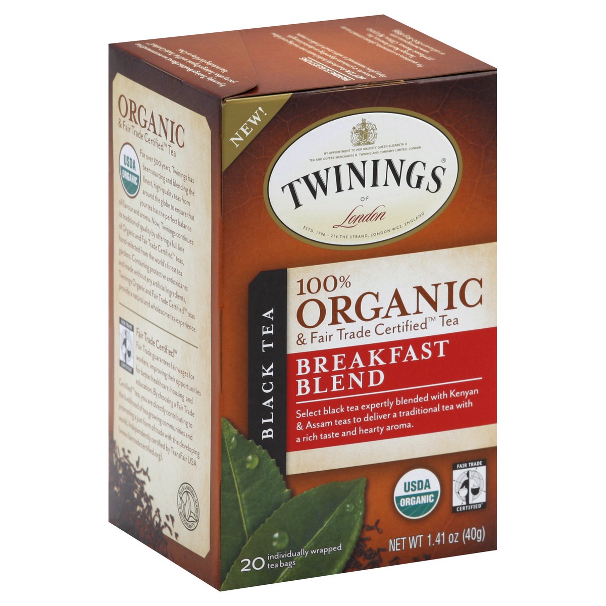 slide 4 of 5, Twinings Black Tea - 20 ct, 1.41 oz