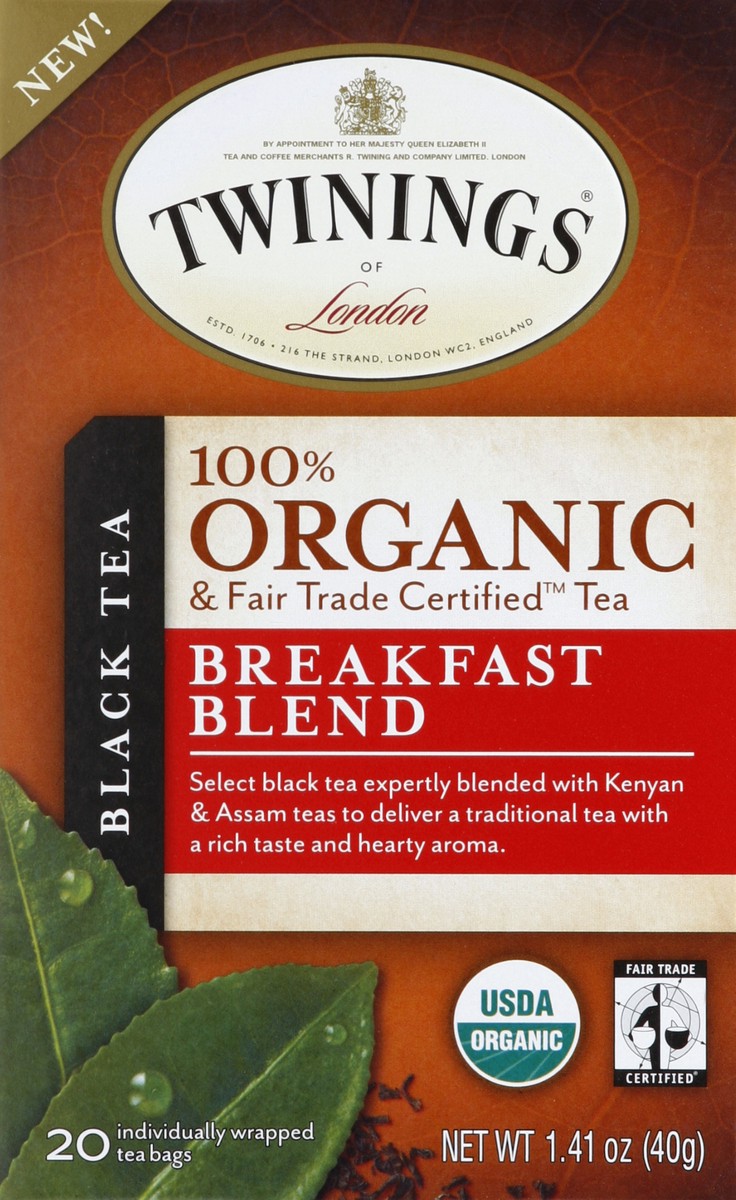 slide 1 of 5, Twinings Black Tea - 20 ct, 1.41 oz