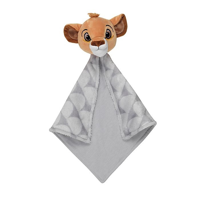 slide 1 of 3, Disney The Lion King Security Blanket - Grey, 1 ct