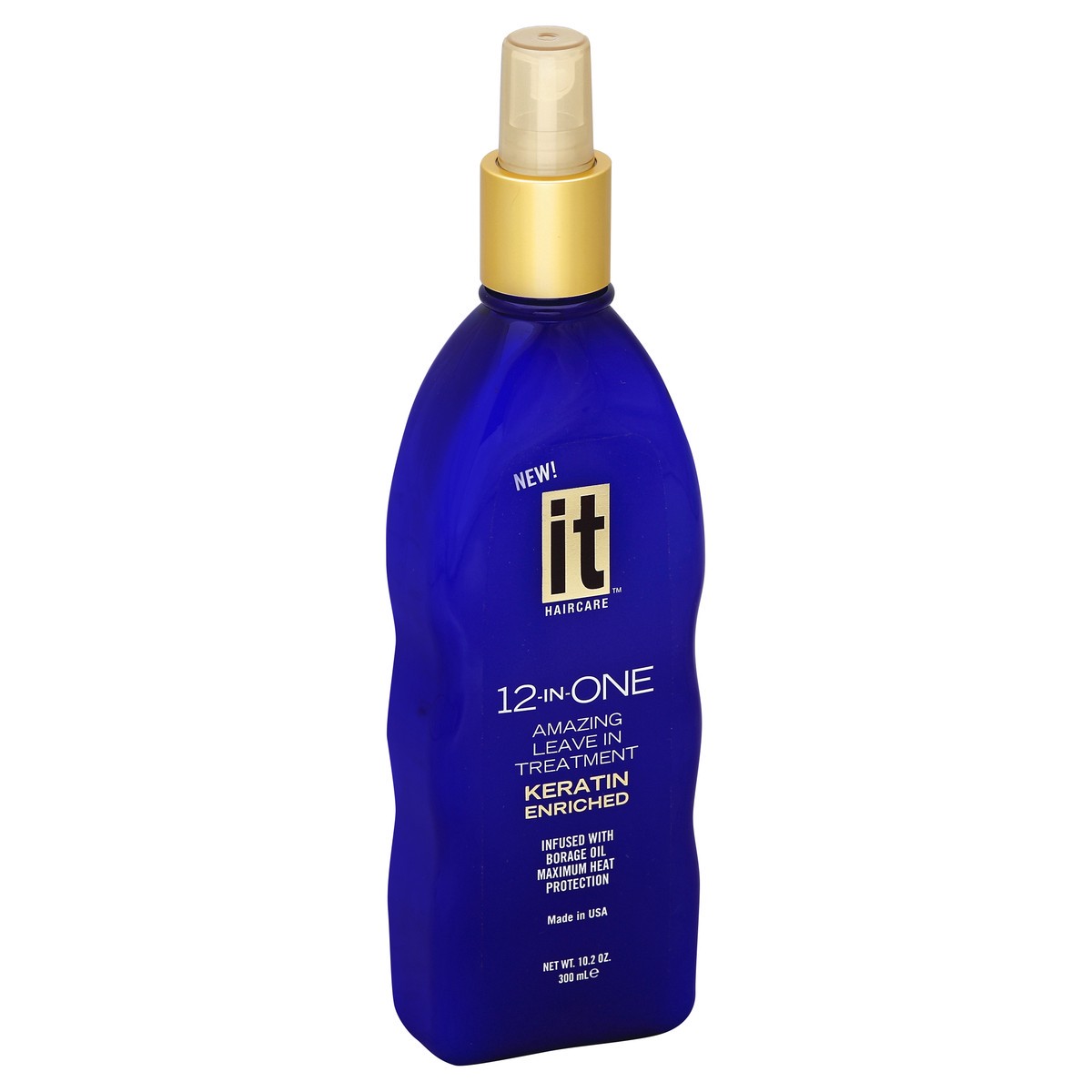 slide 3 of 3, It Keratin Leave In Treatment, 10.2 fl oz