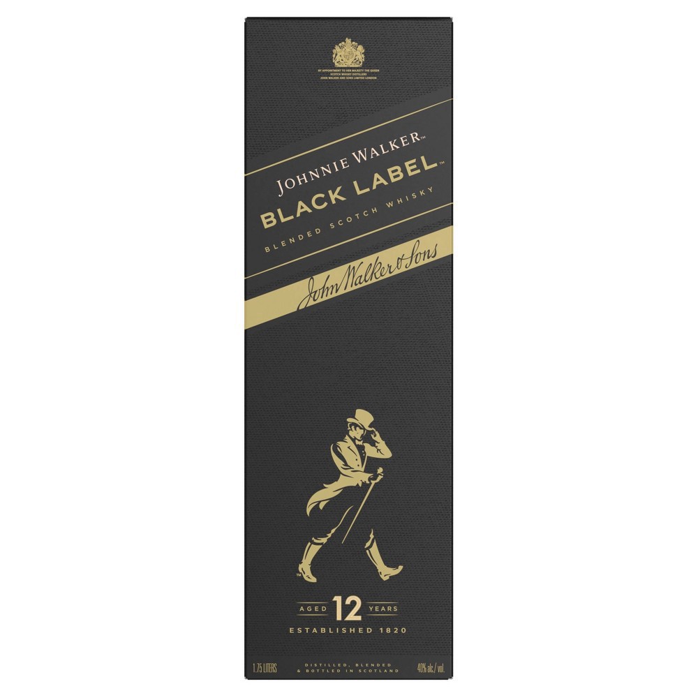 slide 16 of 20, Johnnie Walker Black Label Blended Scotch Whisky, 1.75 L, 1.75 liter