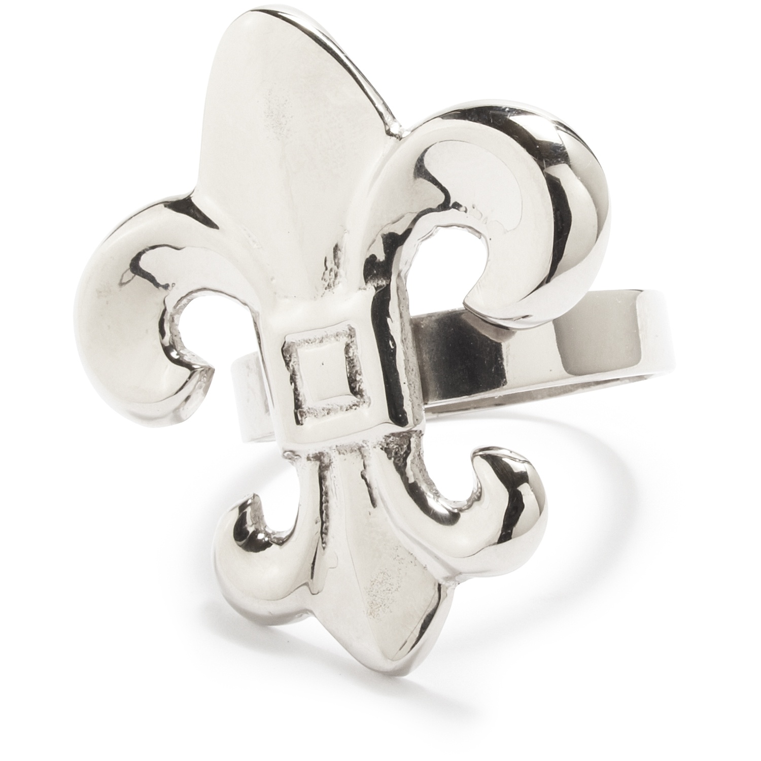 slide 1 of 1, Sur La Table Fleur de Lis Napkin Ring, 1 ct