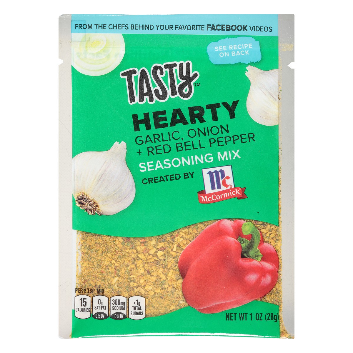 slide 7 of 9, McCormick Hearty Seasoning Mix - Tasty, 1 oz