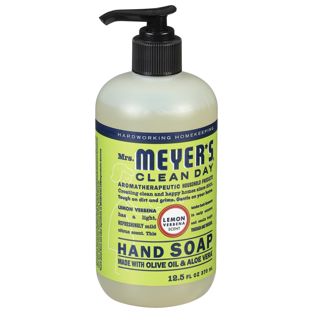 slide 2 of 9, Mrs. Meyer's Hand Soap, Lemon Verbena, 12.5 fl oz