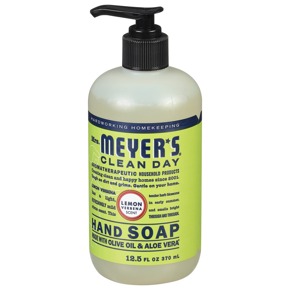 slide 3 of 9, Mrs. Meyer's Hand Soap, Lemon Verbena, 12.5 fl oz