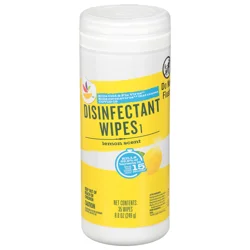 Giant Lemon Scent Disinfectant Wipes