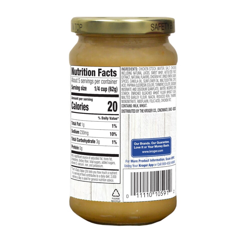 slide 3 of 3, Kroger Chicken Gravy, 12 oz