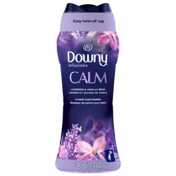 Downy Calm In-Wash Laundry Scent Booster Beads, Soothing Lavender and Vanilla Bean scent, 12.2 OZ, laundry scent beads, Long-lasting Freshness