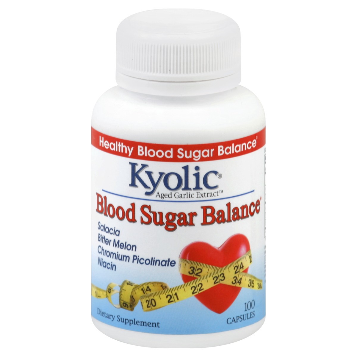 slide 3 of 3, Kyolic Blood Sugar Balance 100 ea, 100 ct