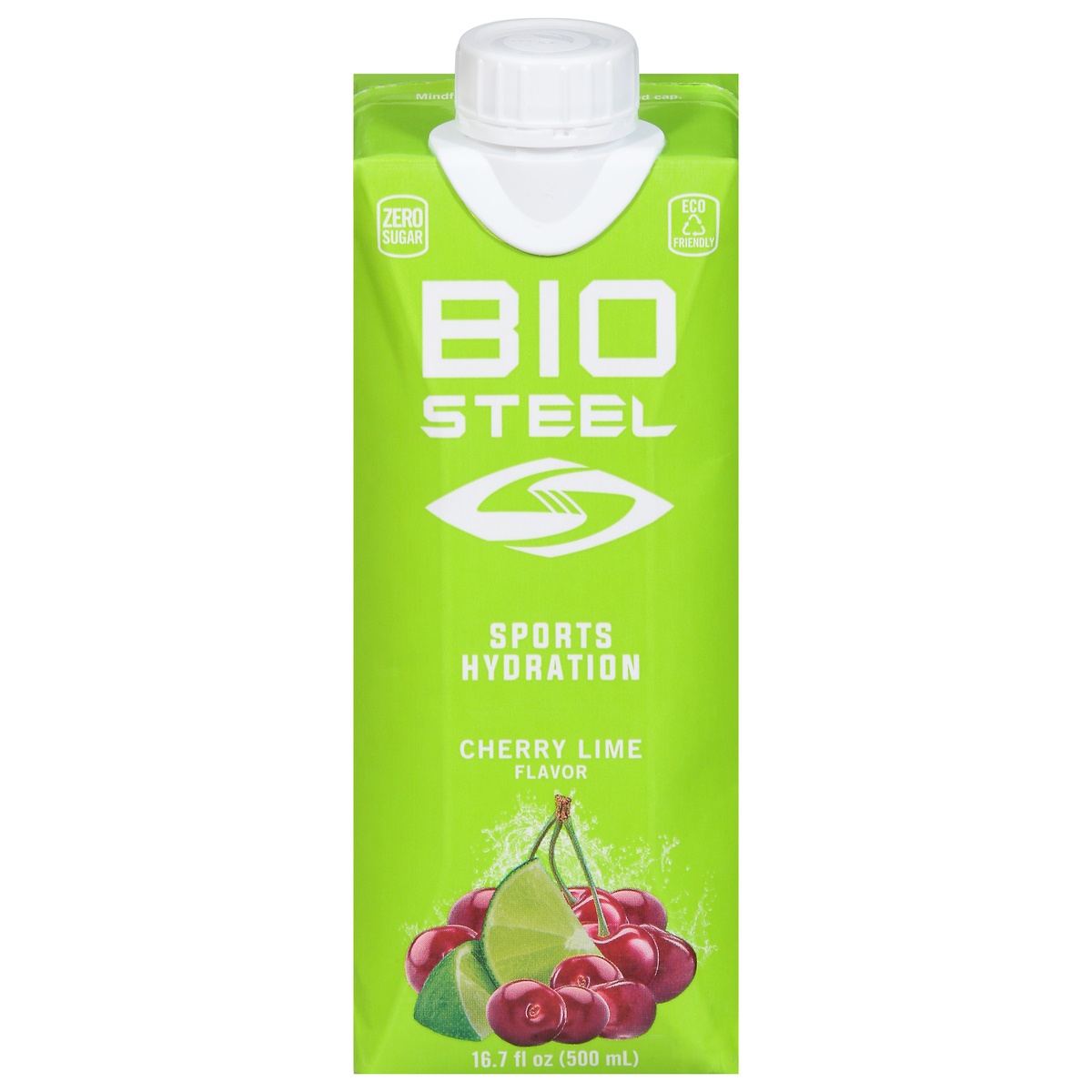 slide 1 of 1, BioSteel Cherry Lime Flavor Sports Hydration 16.7 fl oz, 16.7 fl oz