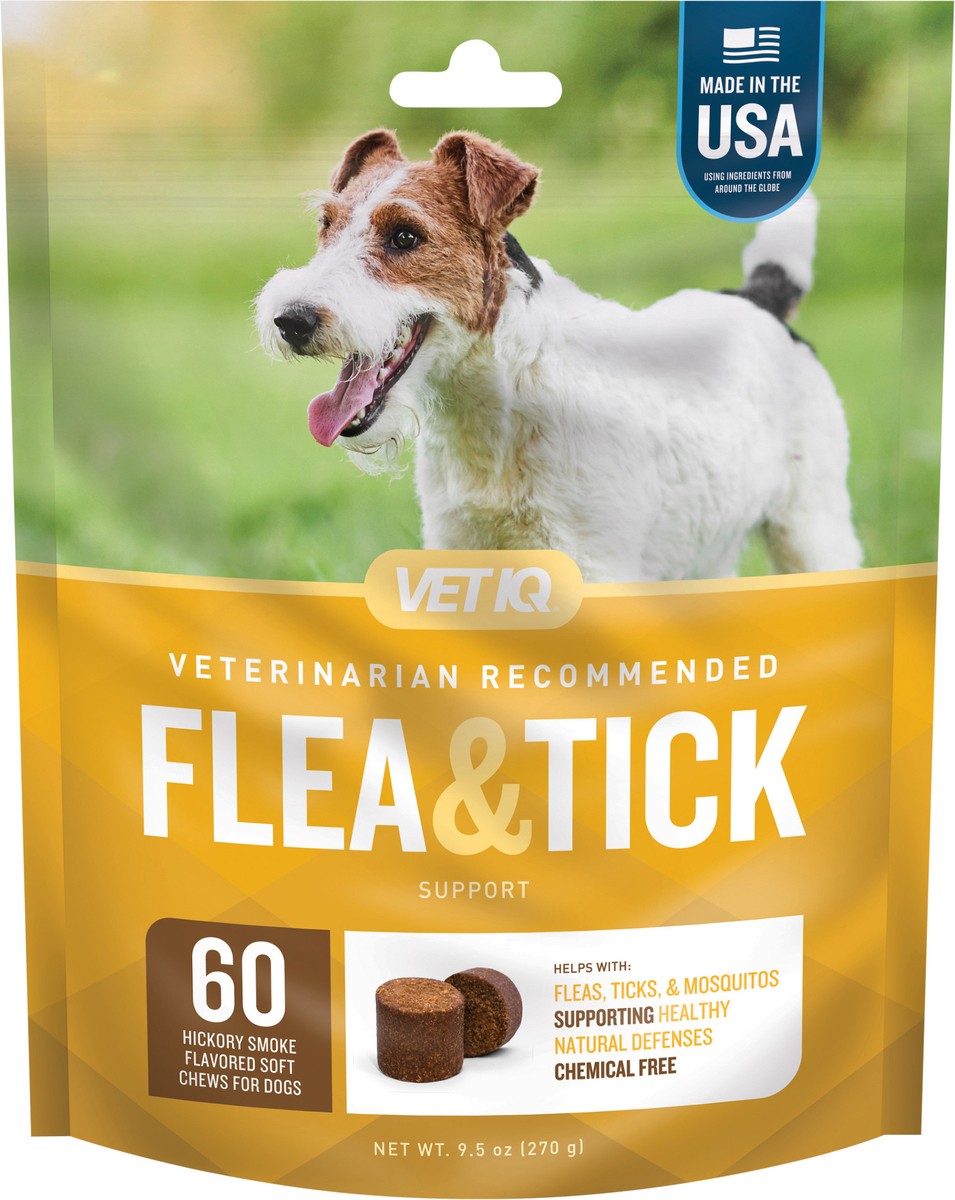 slide 2 of 7, VETIQ F&T Chew Dog 60ct, 9.5 oz