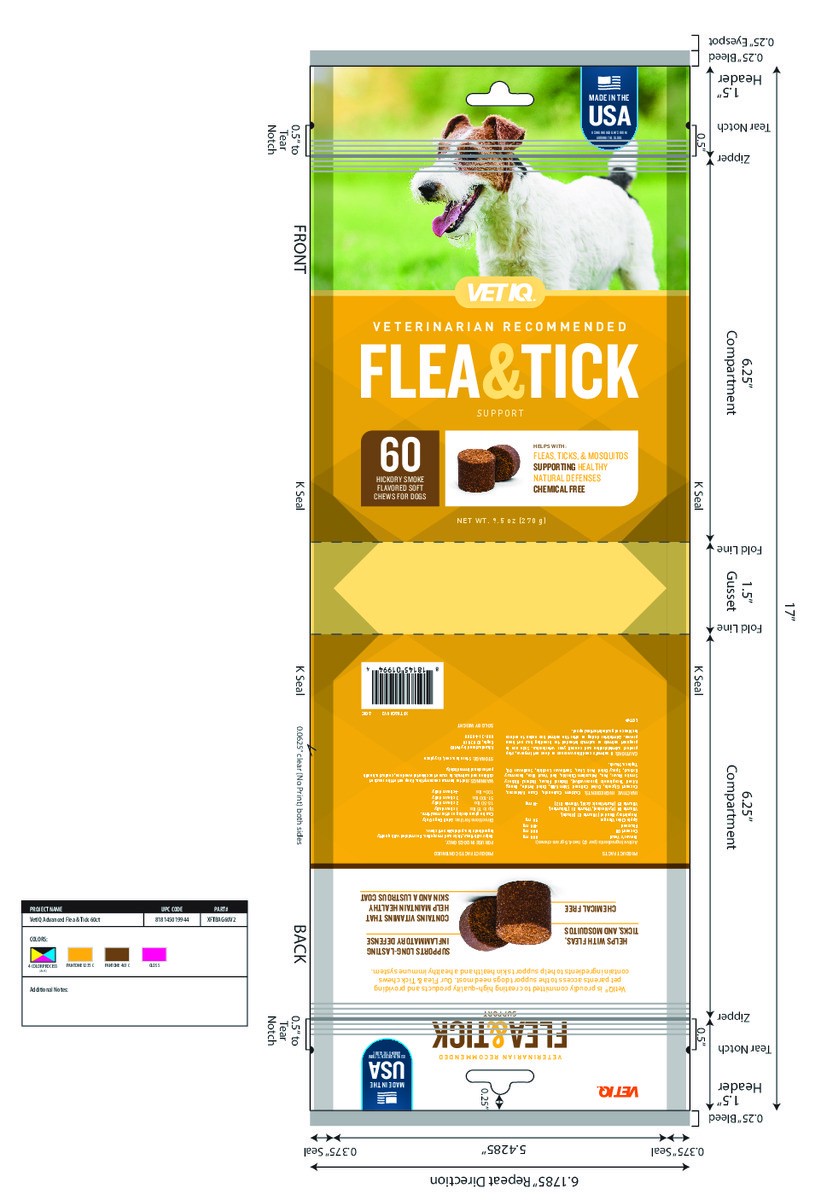 slide 4 of 7, VETIQ F&T Chew Dog 60ct, 9.5 oz