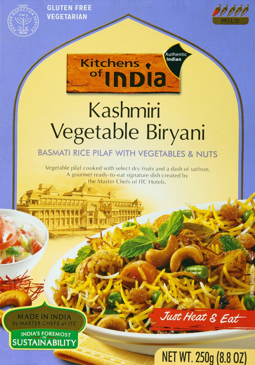 slide 8 of 9, Kitchens Of India Kashmir Rice Pilaf, 8.8 oz