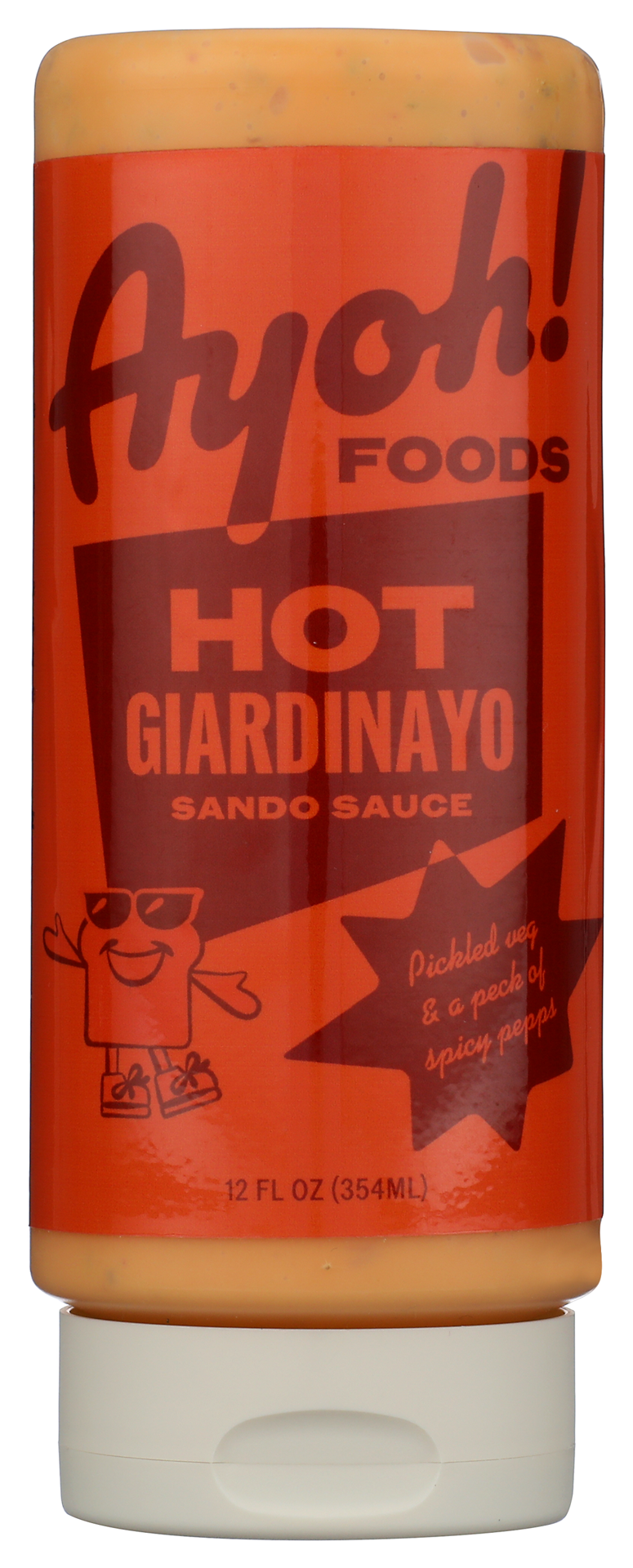 slide 1 of 2, Ayoh Foods Giardinayo Sando Sauce, 12 oz