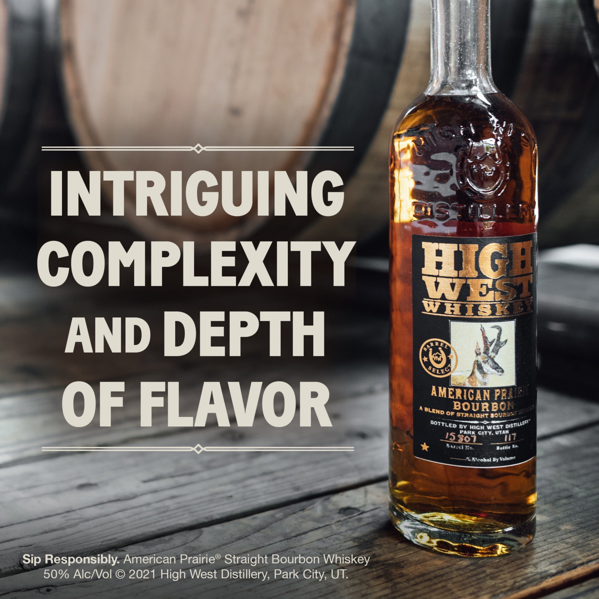 slide 6 of 7, High West Double Rye Barrel Select Whiskey, 750 mL Bottle, 100 Proof, 25.36 fl oz