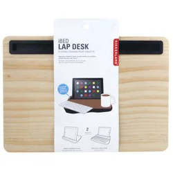 Kikkerland Extra Large iBed Wooden Lap Desk