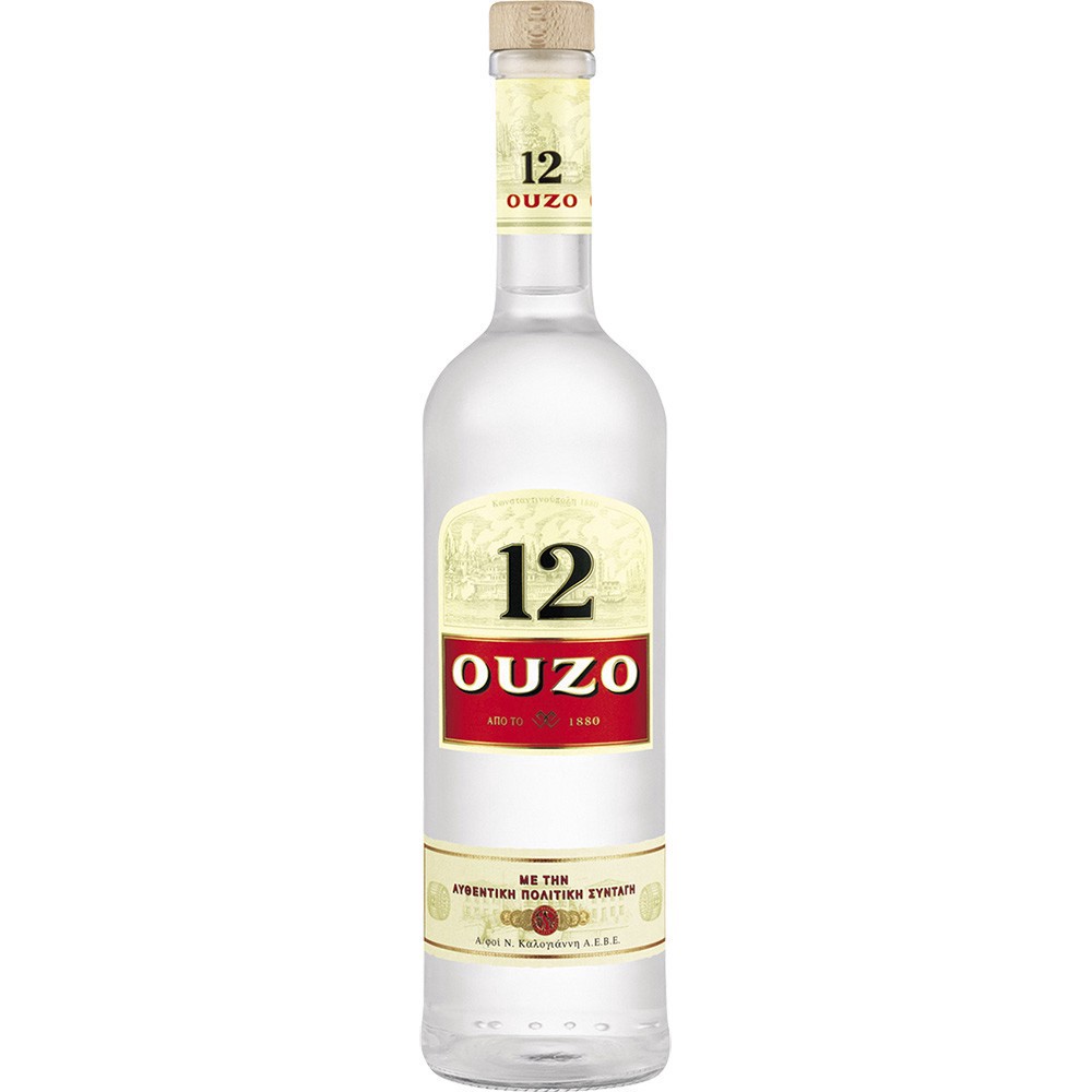 slide 1 of 1, Ouzo 12, 750 ml