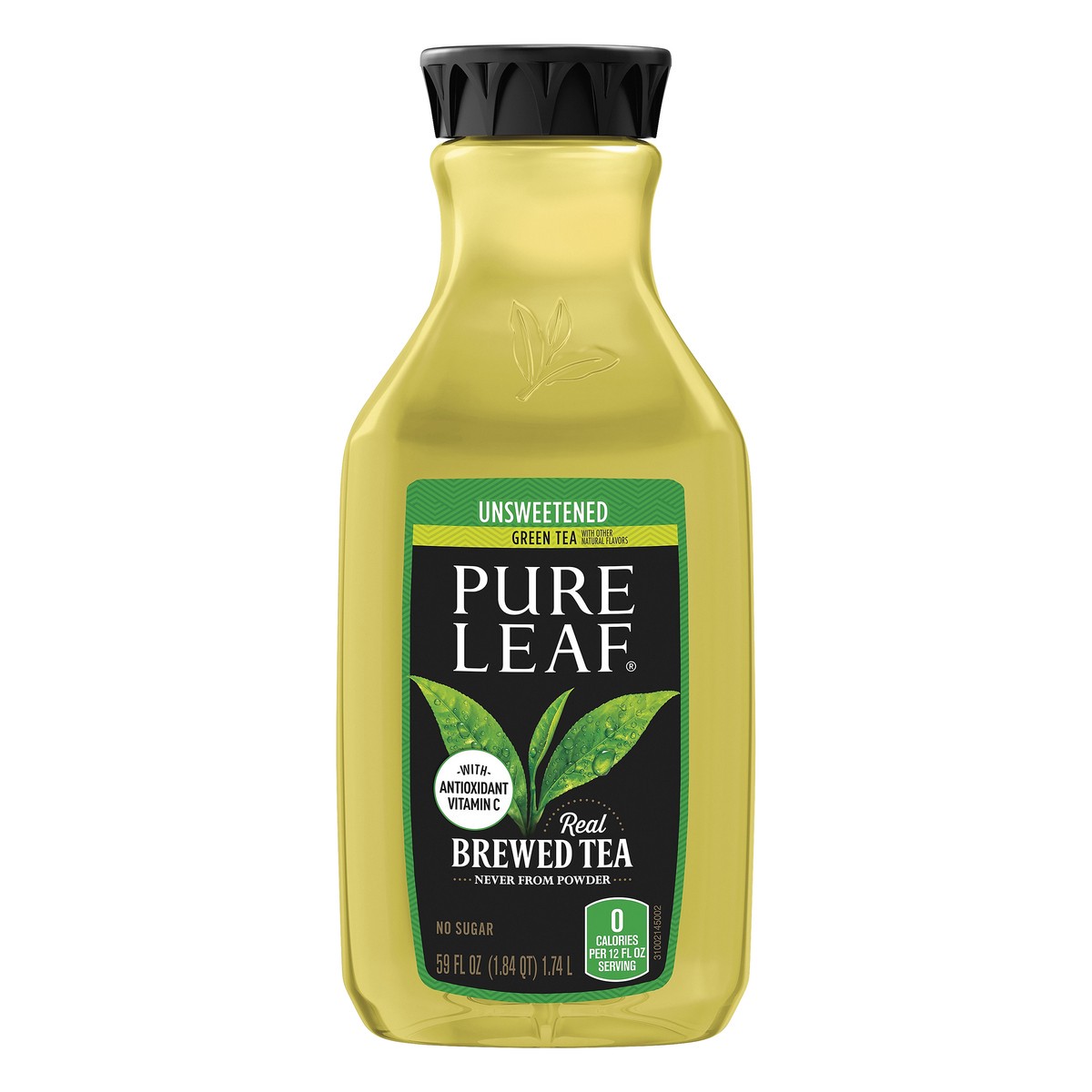 slide 1 of 6, Pure Leaf Unsweetened Green Tea Brewed Tea 59 oz, 59 fl oz