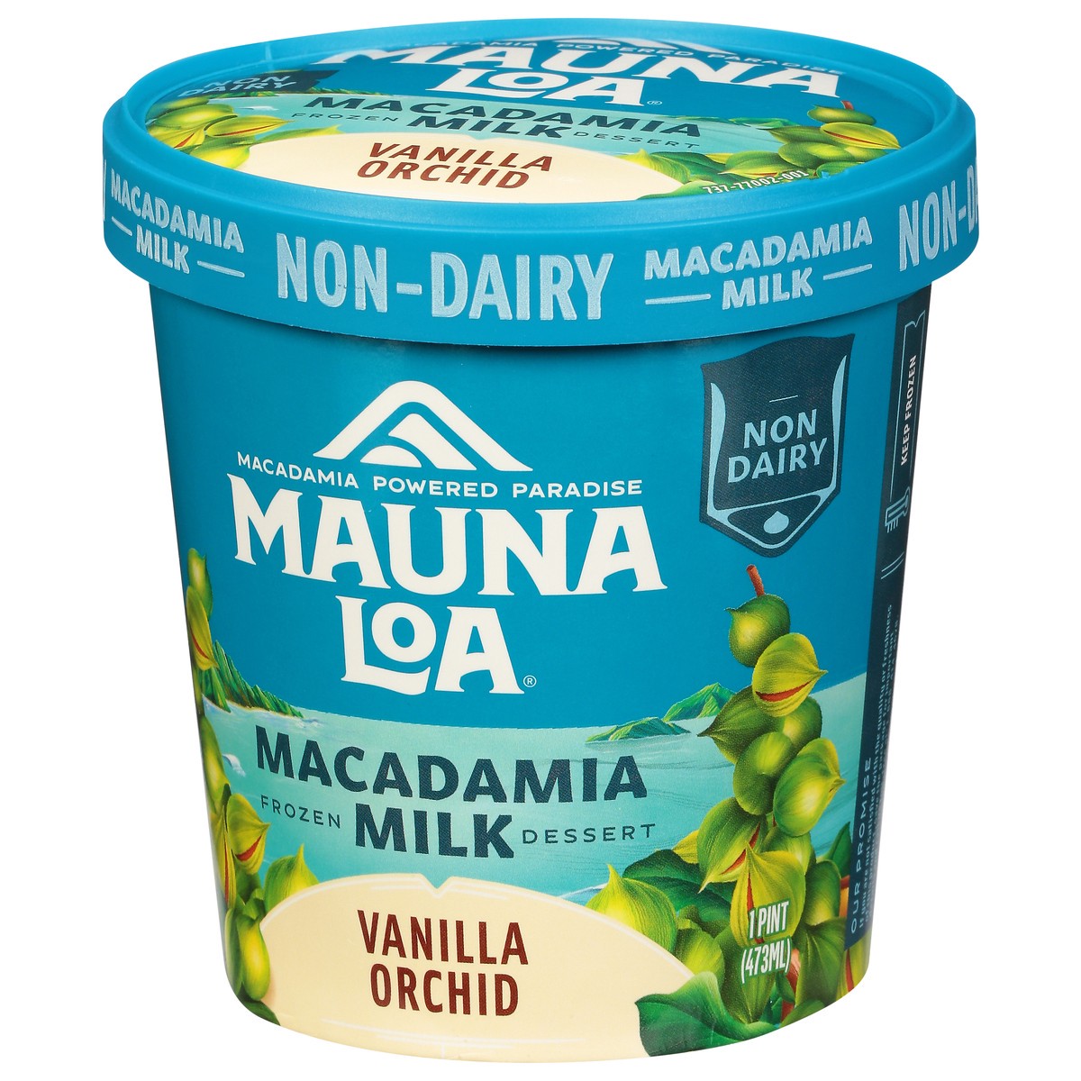 slide 4 of 9, Mauna Loa Non Dairy Macadamia Milk Vanilla Orchid Frozen Dessert 1 pt, 1 pint