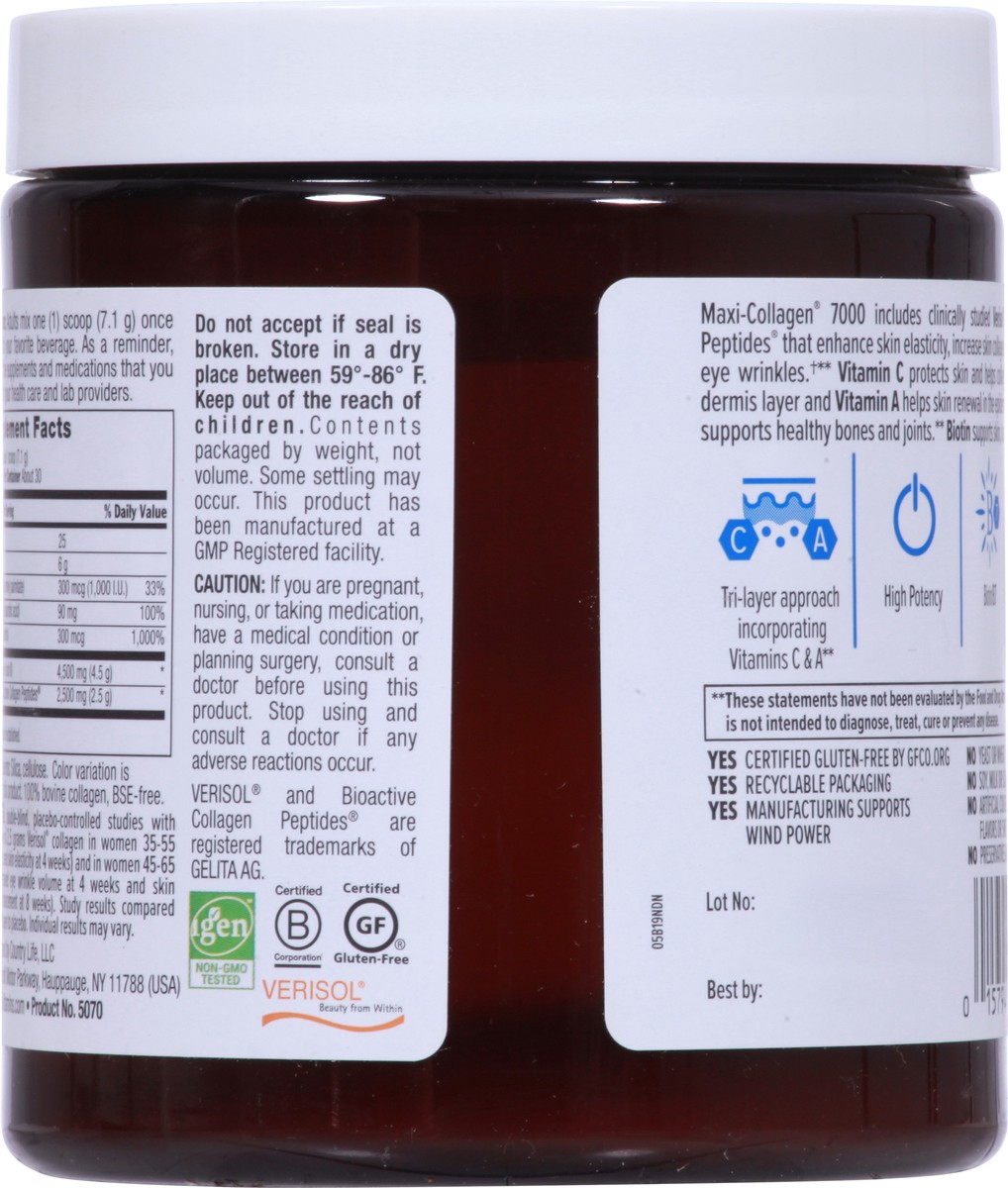 slide 2 of 12, Country Life High Potency Maxi-Collagen 7000 7.5 oz, 7.5 oz