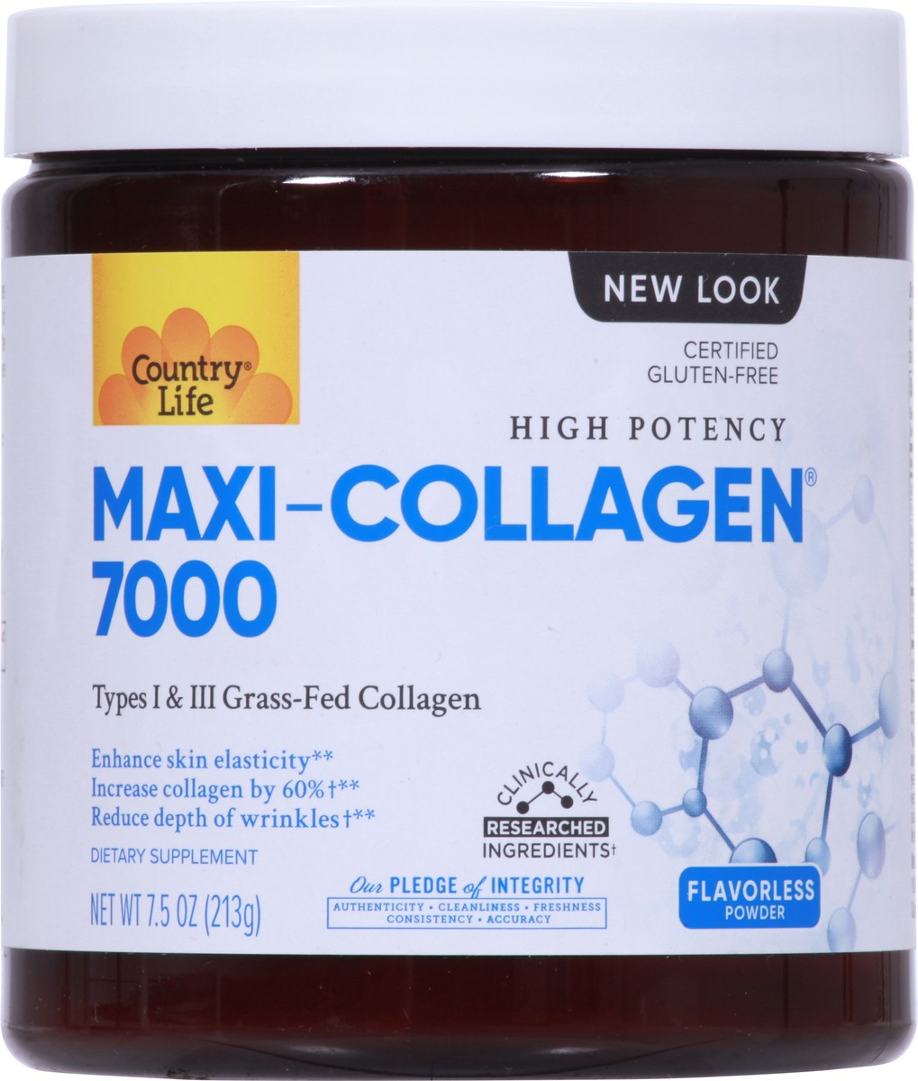 slide 4 of 12, Country Life High Potency Maxi-Collagen 7000 7.5 oz, 7.5 oz