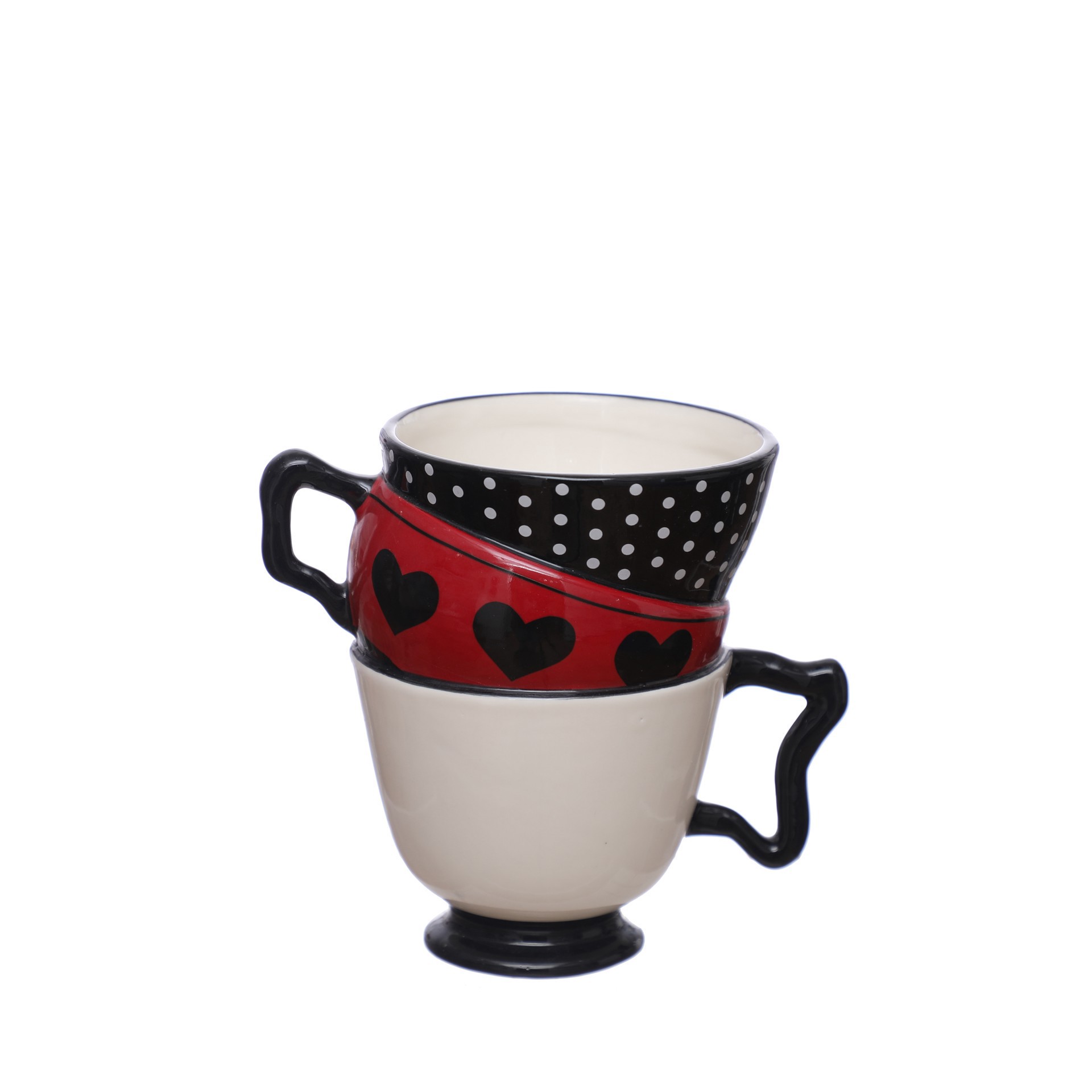 slide 3 of 3, 20.9oz. Mad Hatter Teacup Trio Ceramic Mug By Ashland, 20.9 oz