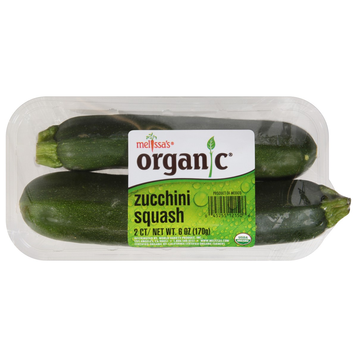 slide 1 of 11, Melissa's Organic Zucchini Squash 2 ea, 2 ct