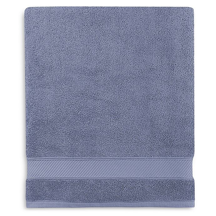 slide 1 of 3, Wamsutta Hygro Duet Bath Sheet - Slate, 1 ct