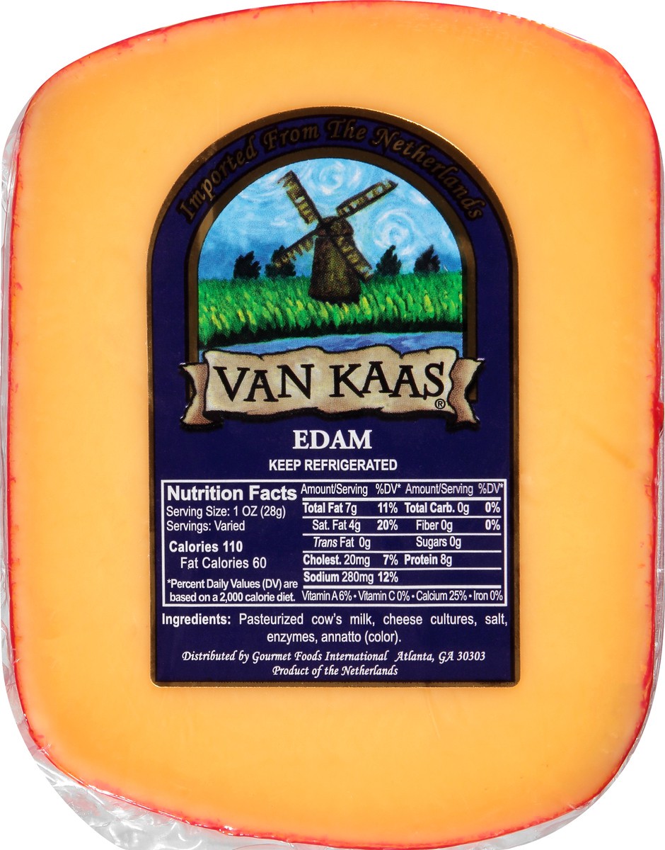 slide 3 of 12, Van Kaas Edam Cheese 9 oz, 9 oz