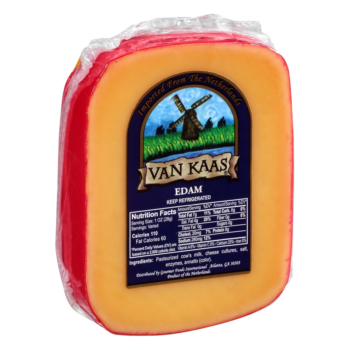 slide 4 of 12, Van Kaas Edam Cheese 9 oz, 9 oz