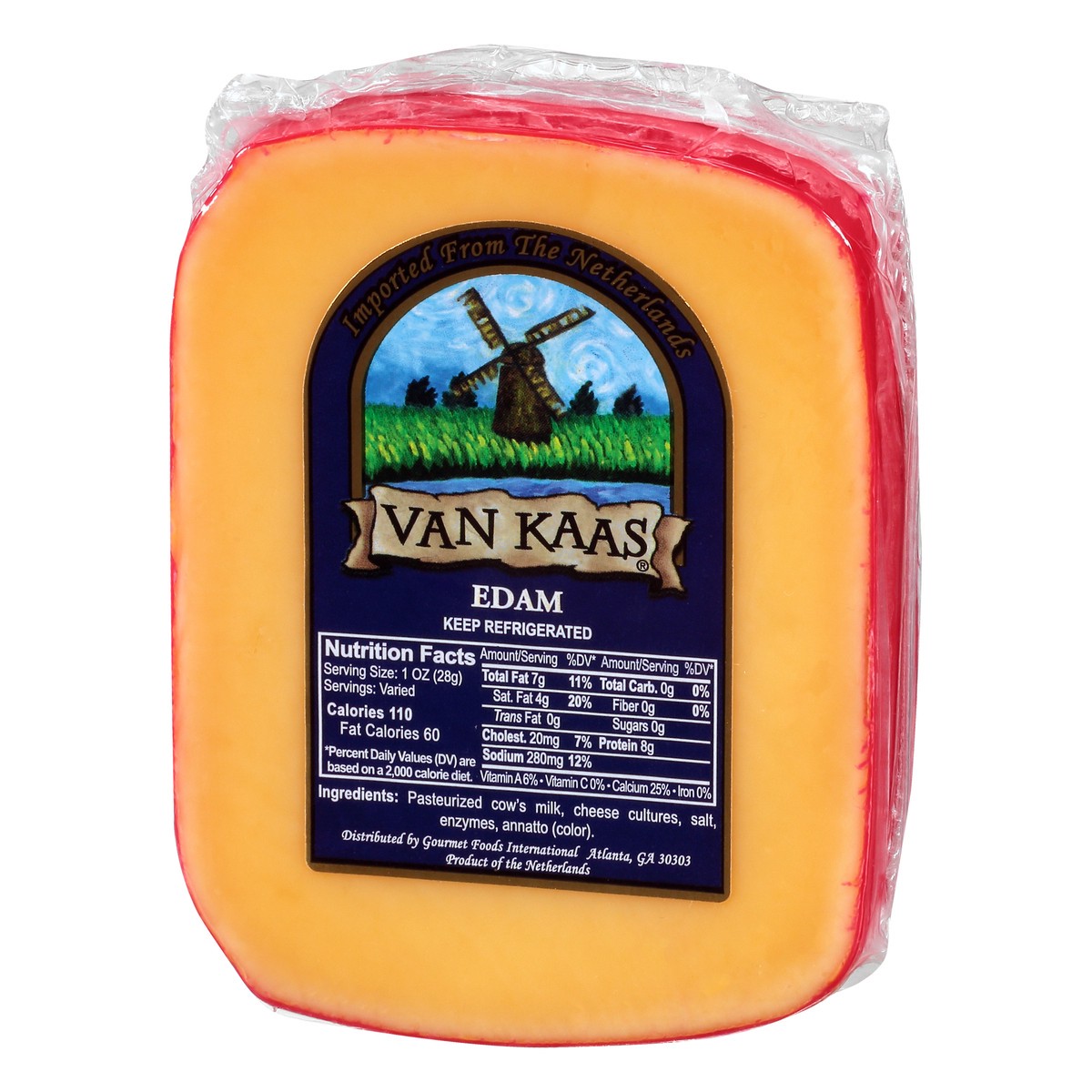 slide 11 of 12, Van Kaas Edam Cheese 9 oz, 9 oz