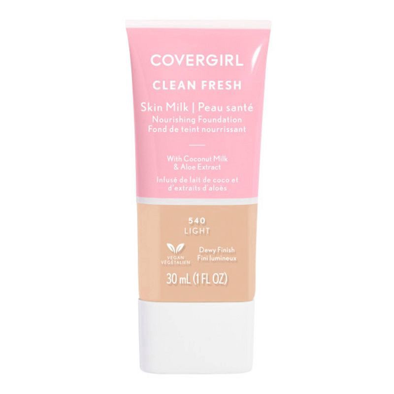 slide 1 of 6, Covergirl Clean Fresh Skin Milk Light, 1 fl oz